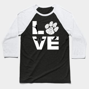 Veterinary Assistant - Love Baseball T-Shirt